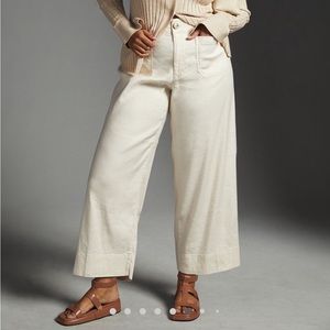 Anthro Colette Wide-leg pants in Linen